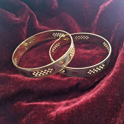 Brass Gold Plated Bangles 11