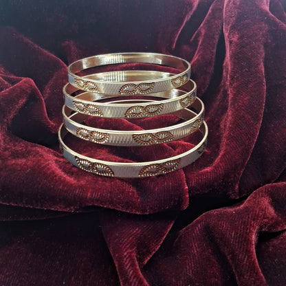 Brass Gold Plated Bangles 14