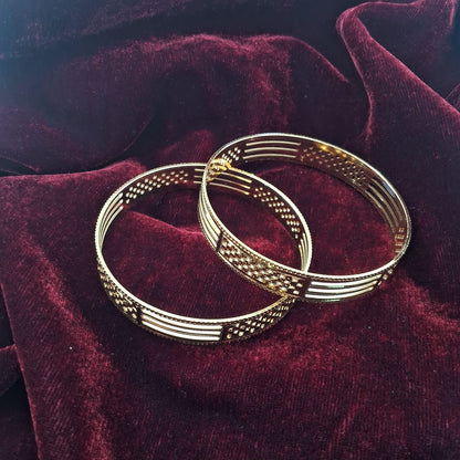 Brass Gold Plated Bangles 16