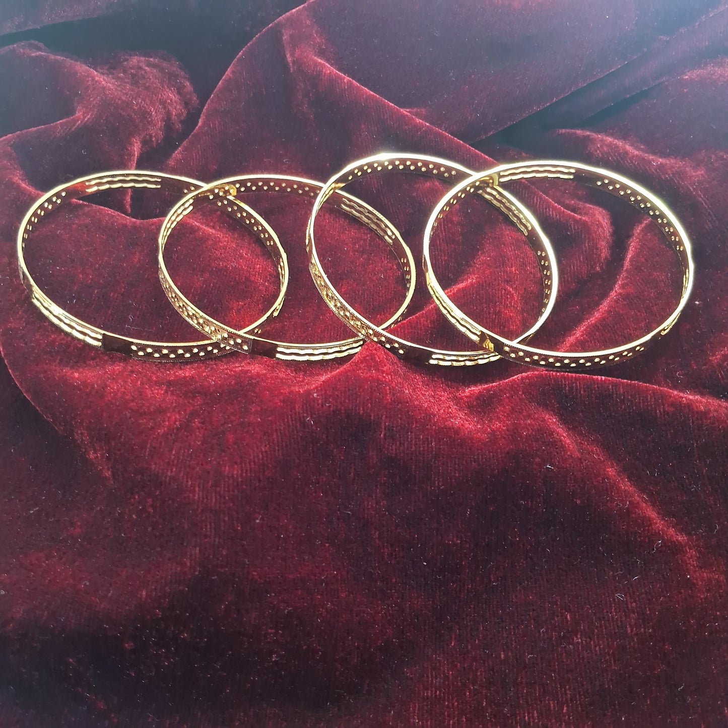 Brass Gold Plated Bangles 20