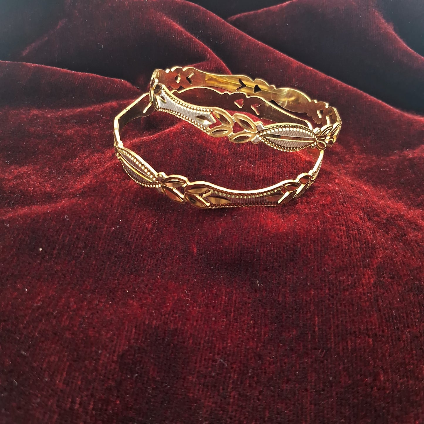 Brass Gold Plated Bangles 22