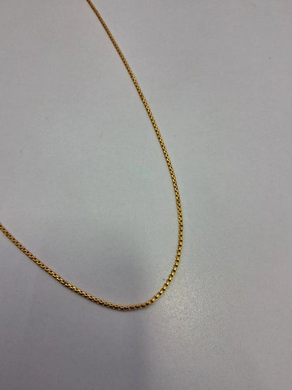 Anti Tarnish Gold Look Chain 06