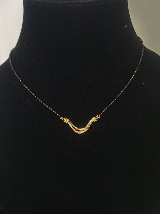 Gold Look Mangalsutra 74