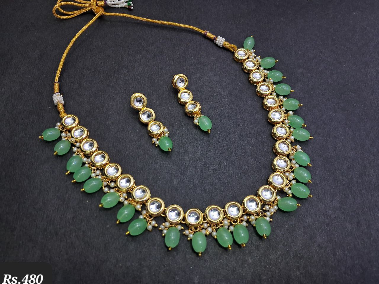 Single Line Kundan Set 07