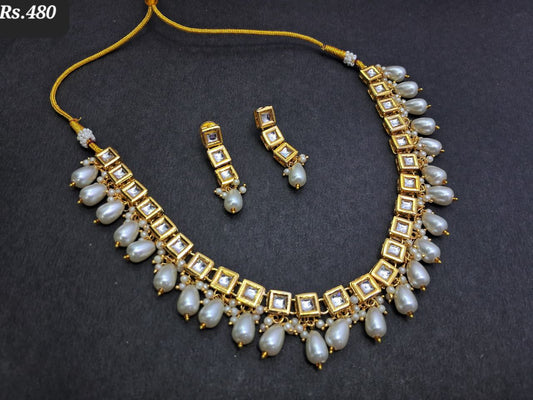 Single Line Kundan Set 10