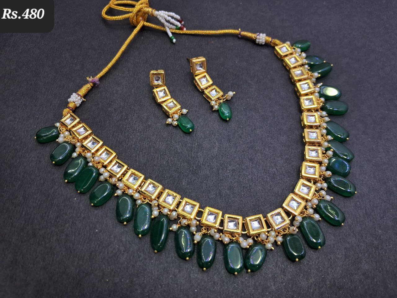 Single Line Kundan Set 12