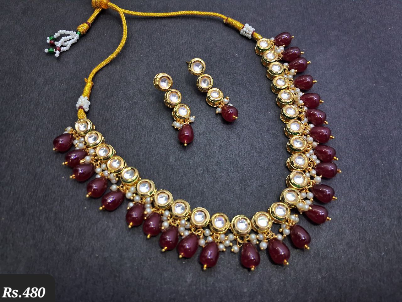 Single Line Kundan Set 13