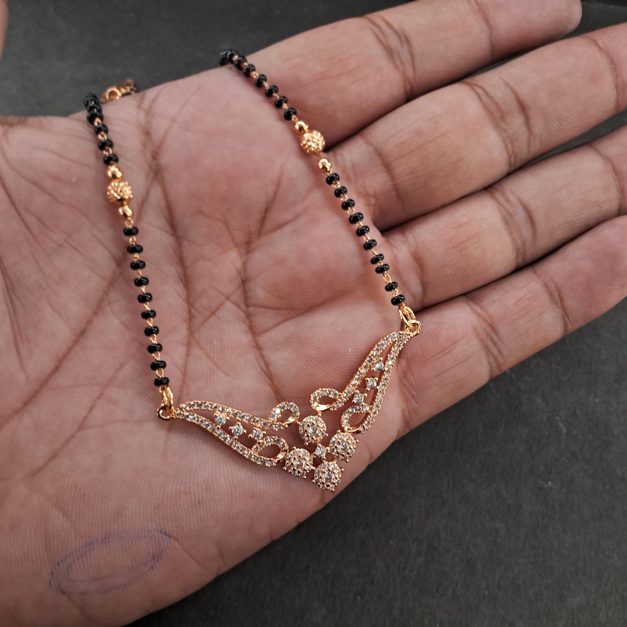 Gold Look Mangalsutra 76