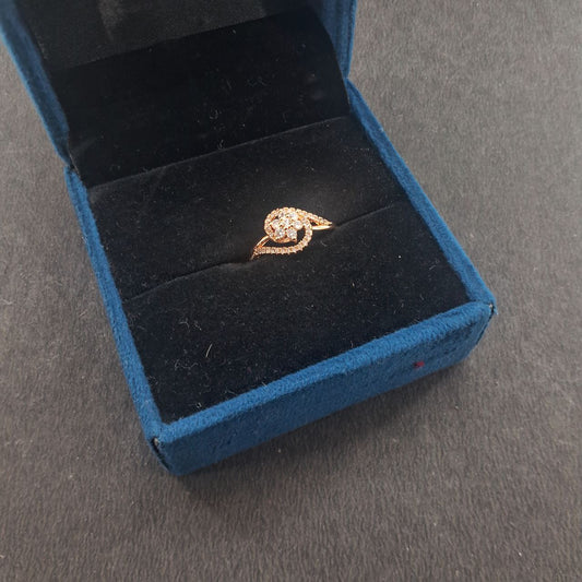 Gold Look Ring 16