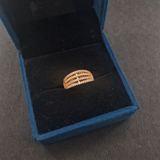 Gold Look Ring 14