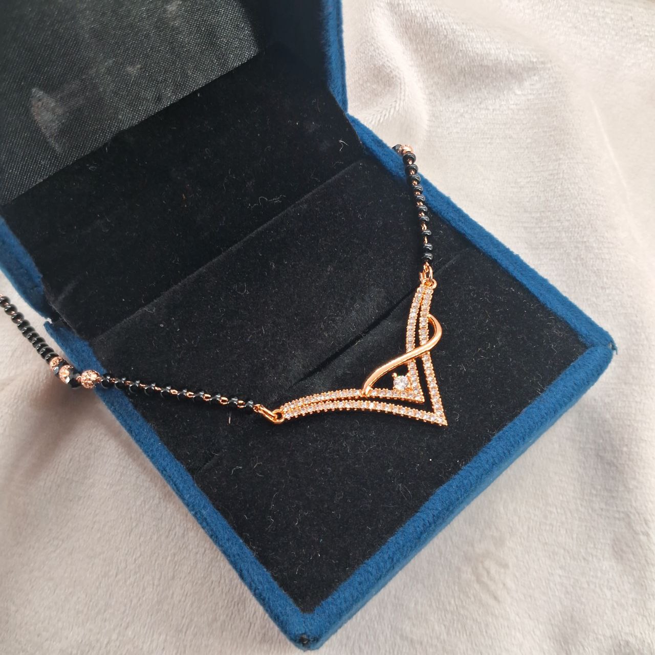 Gold Look Mangalsutra 14