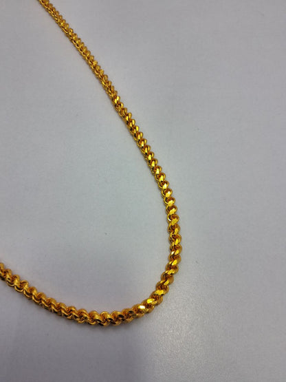 Anti Tarnish Gold Look Chain 20