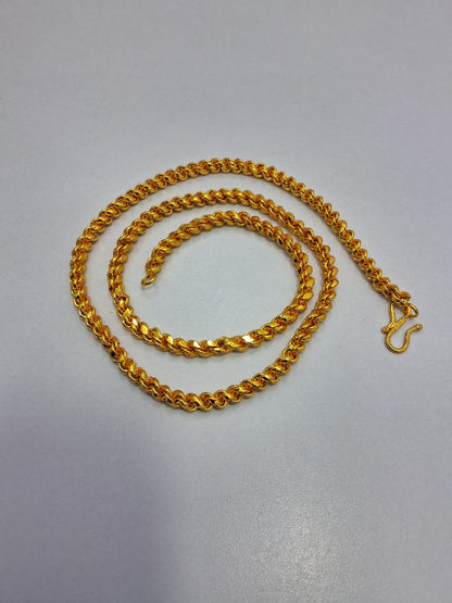 Anti Tarnish Gold Look Chain 20