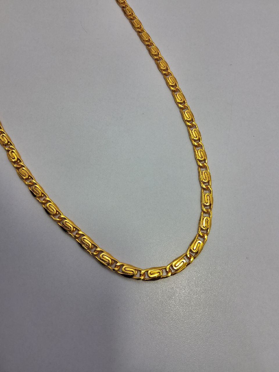 Anti Tarnish Gold Look Chain 19