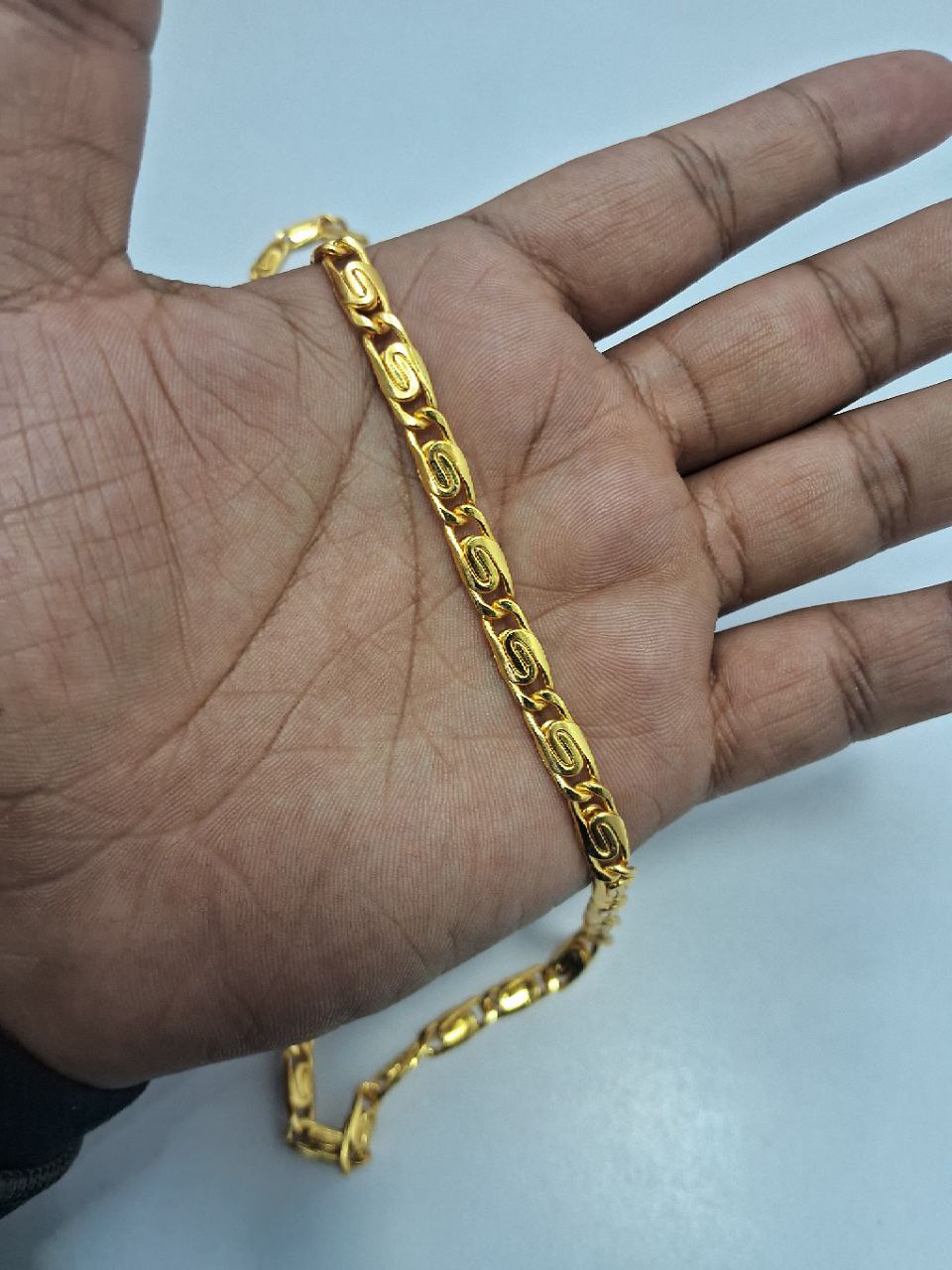 Anti Tarnish Gold Look Chain 19