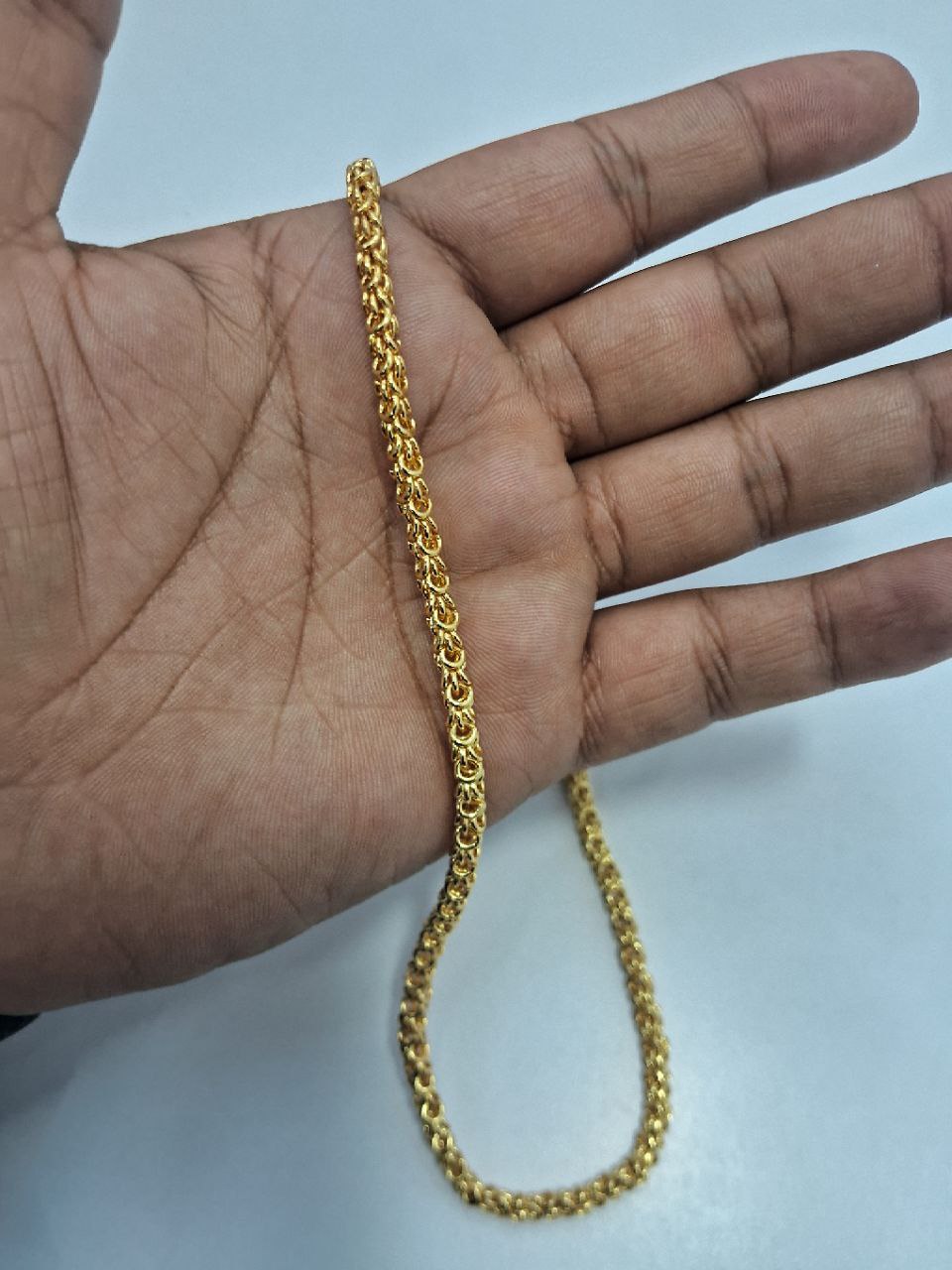 Anti Tarnish Gold Look Chain 14