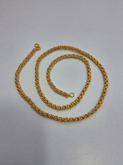 Anti Tarnish Gold Look Chain 14