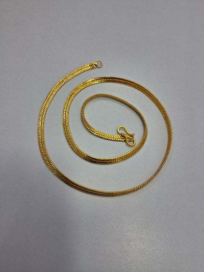 Anti Tarnish Gold Look Chain 16