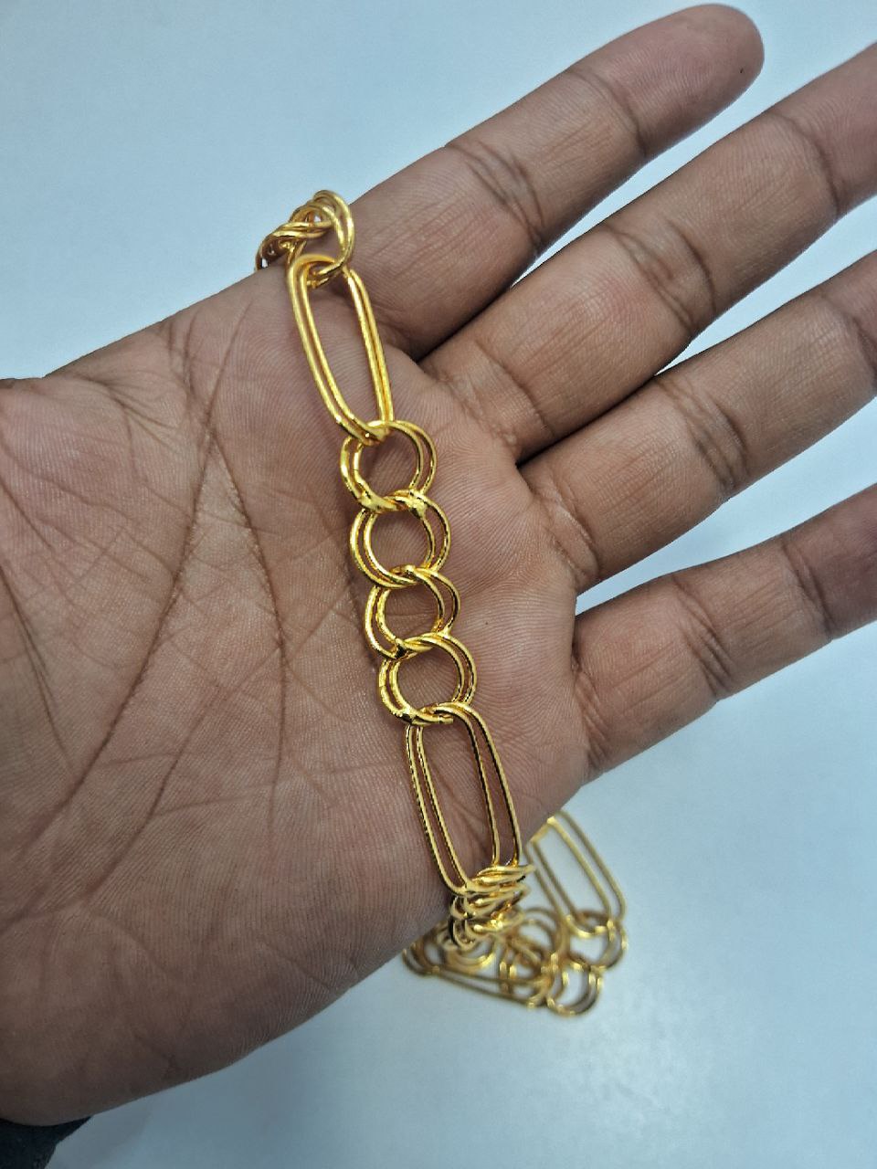 Anti Tarnish Gold Look Chain 15