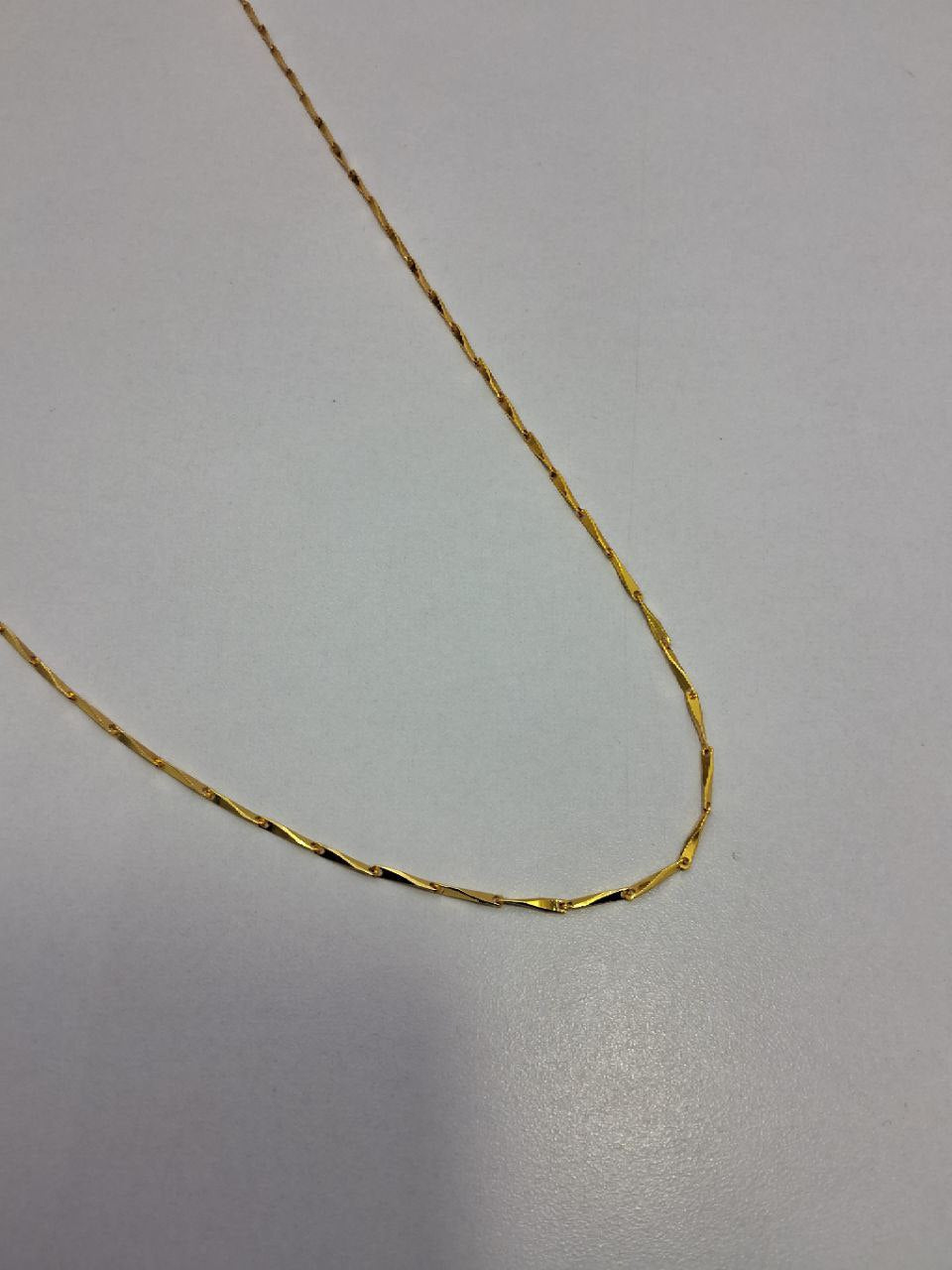 Anti Tarnish Gold Look Chain 11