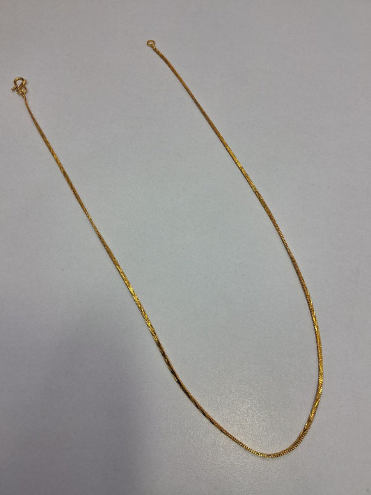 Anti Tarnish Gold Look Chain 10