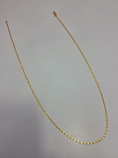 Anti Tarnish Gold Look Chain 04