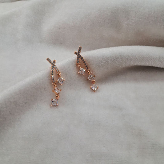 Gold Look Earring  231