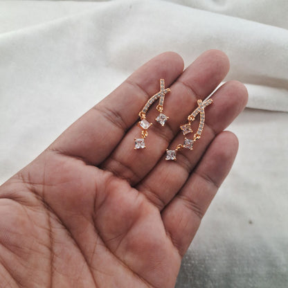 Gold Look Earring  231