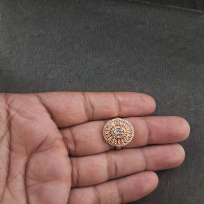 Gold Look Ring 33