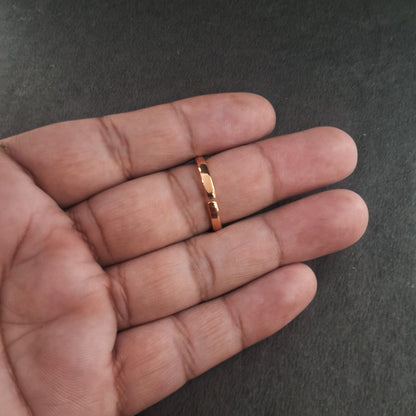 Gold Look Ring 37