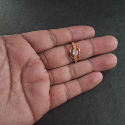 Gold Look Ring 37