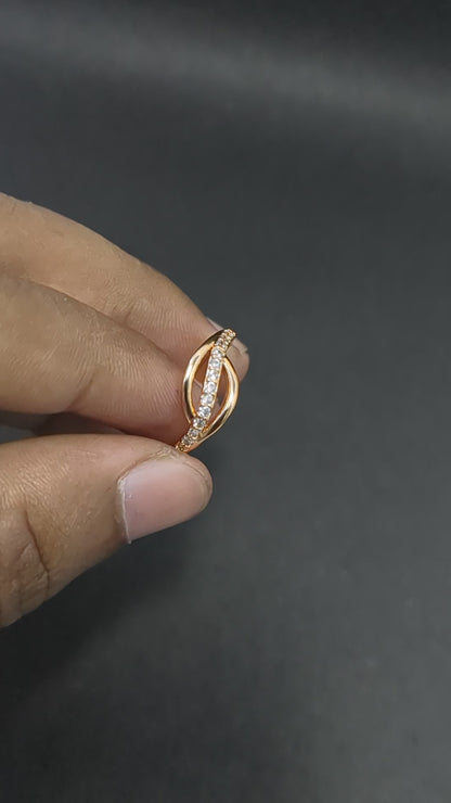 Gold Look Ring 16