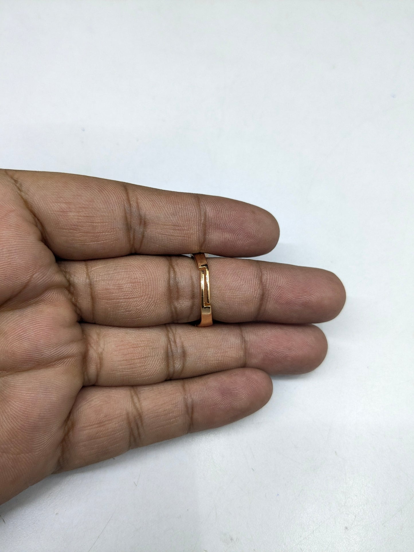 Gold Look Ring 25