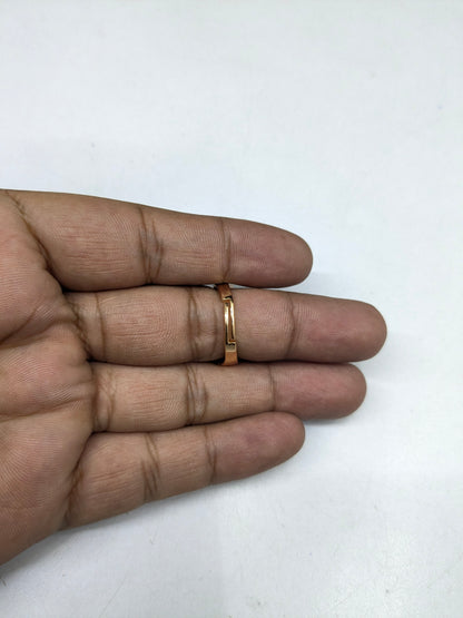 Gold Look Ring 25