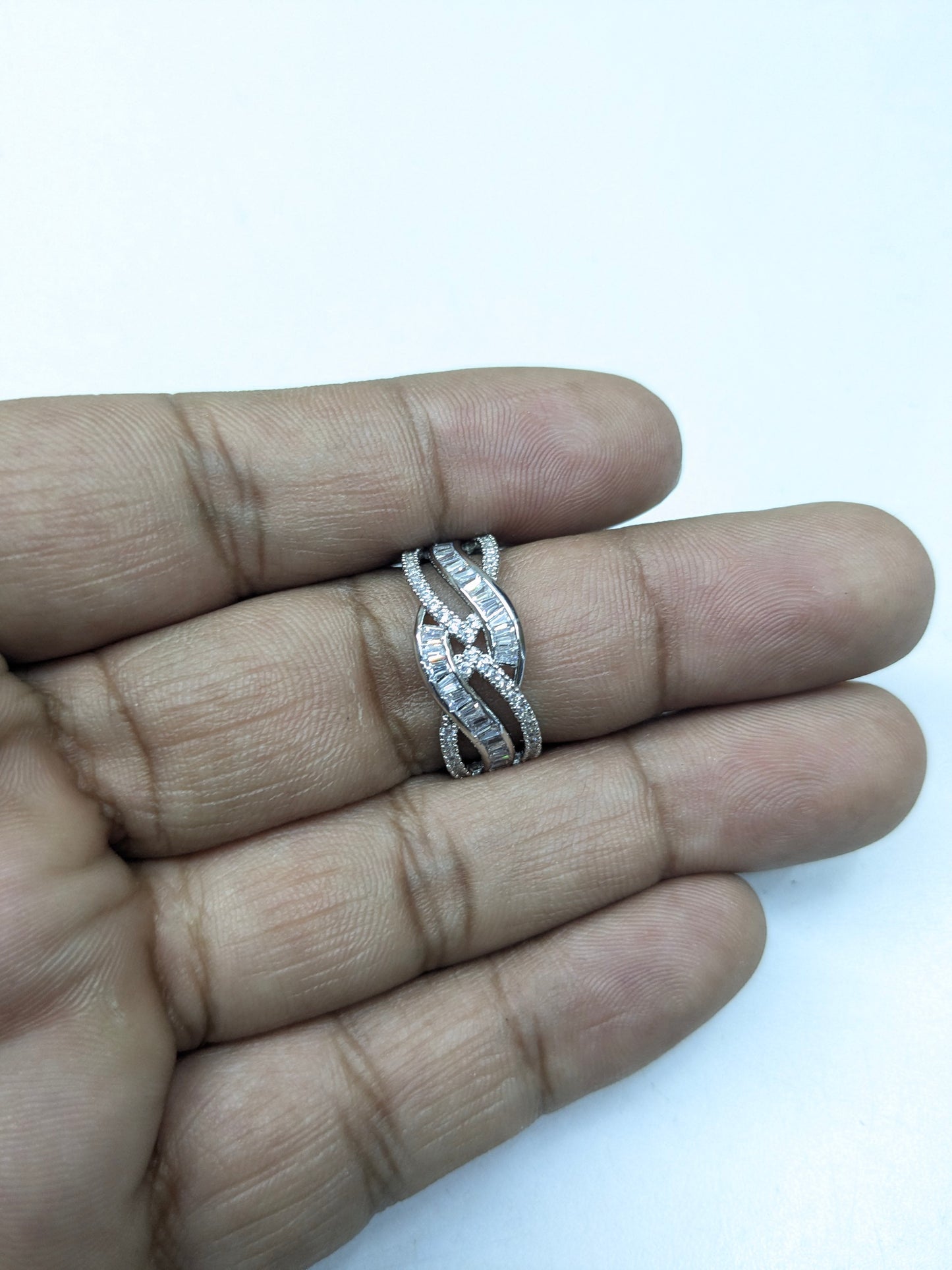 Gold Look Ad Ring 23