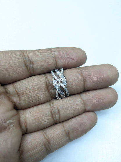 Gold Look Ad Ring 23