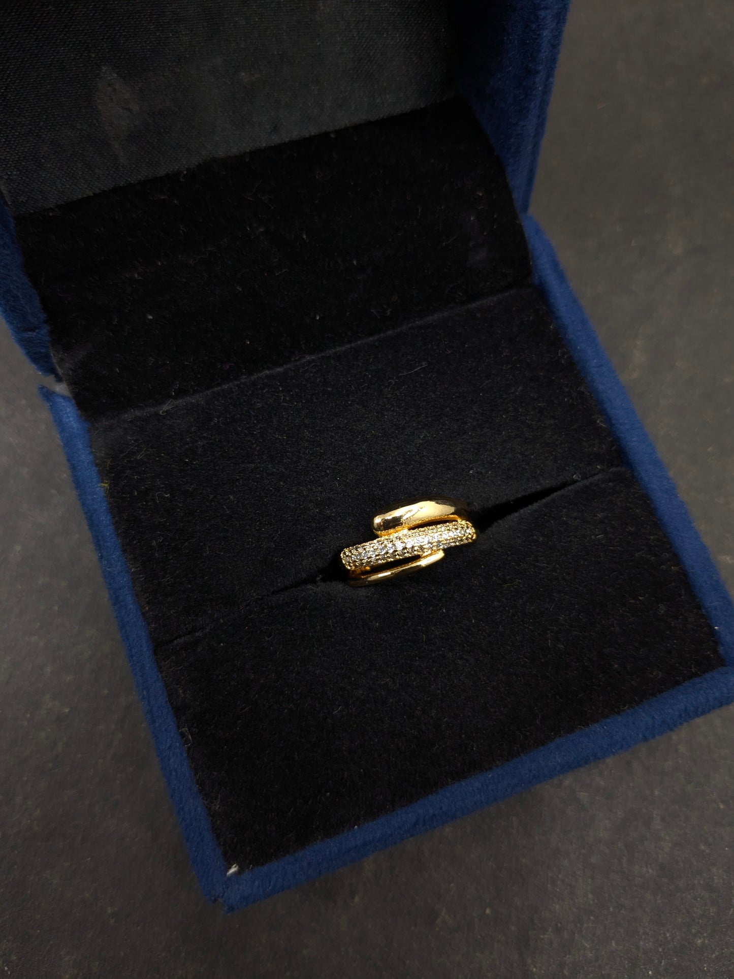 Gold Look Ring 19