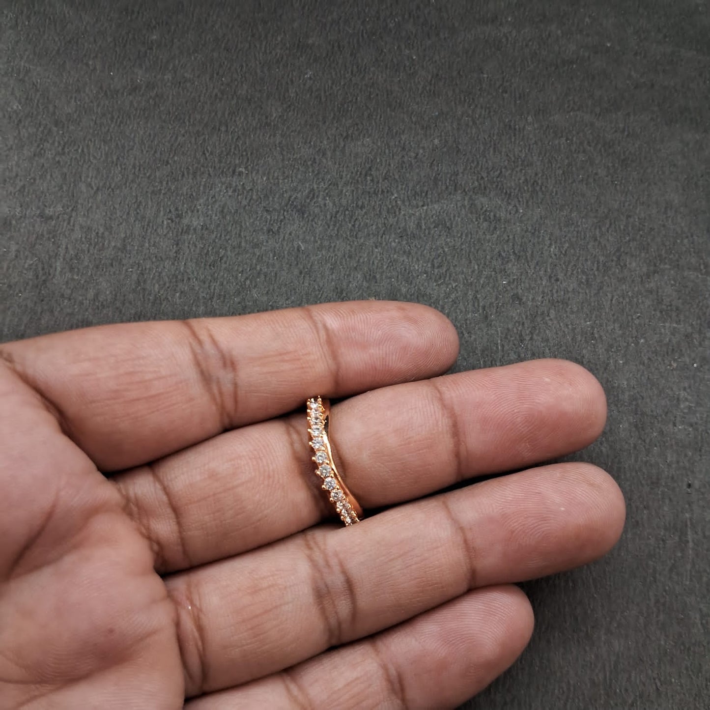 Gold Look Ring 13