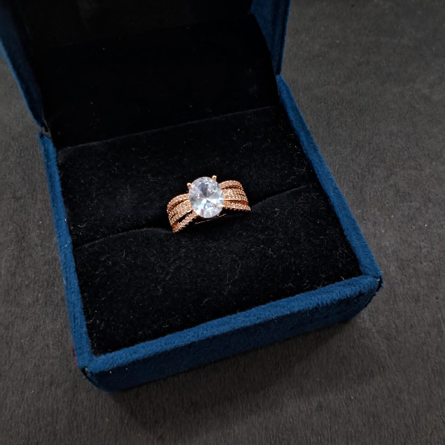Gold Look Ring 09