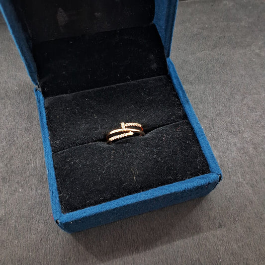 Gold Look Ring 19