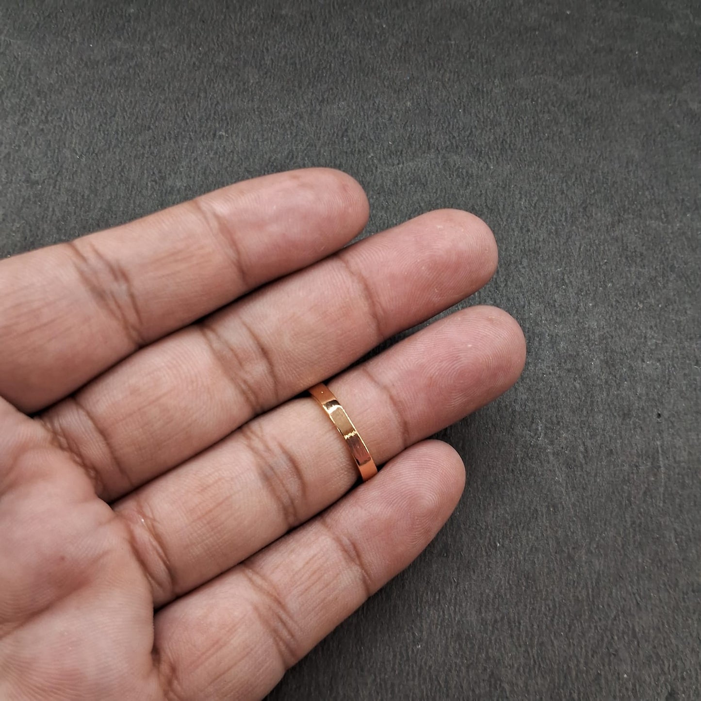 Gold Look Ring 18