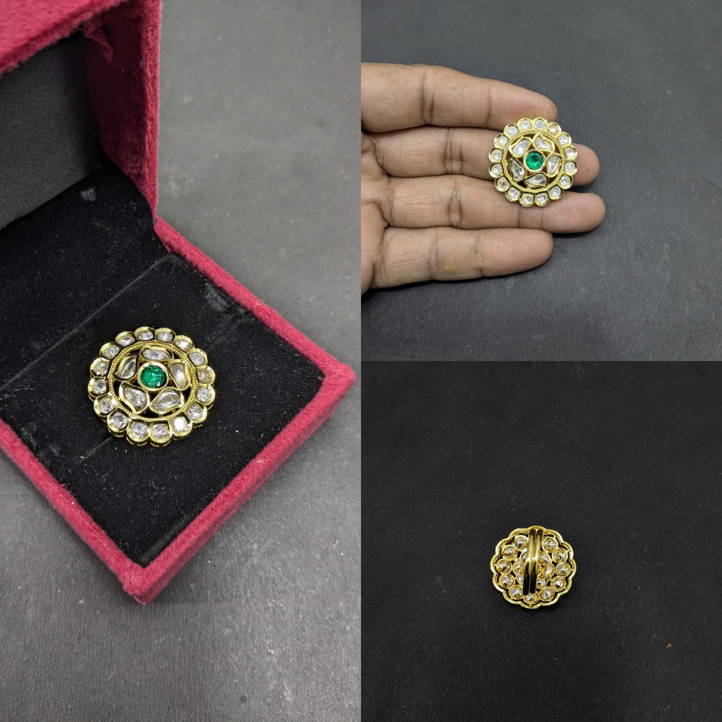 Premium Kundan Ring 18