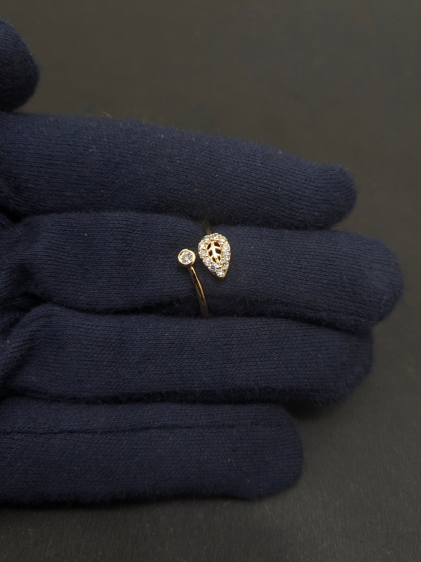 Gold Look Ring 05