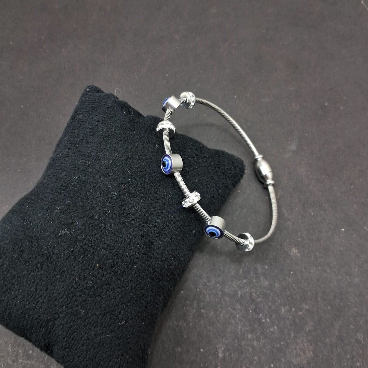 Silver Magnetic Bracelet