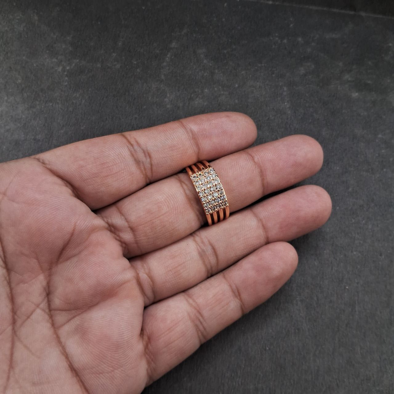 Gold Look Ring 35