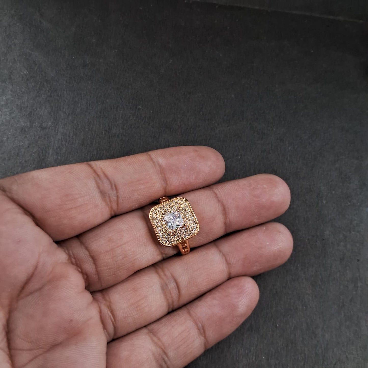 Gold Look Ring 39