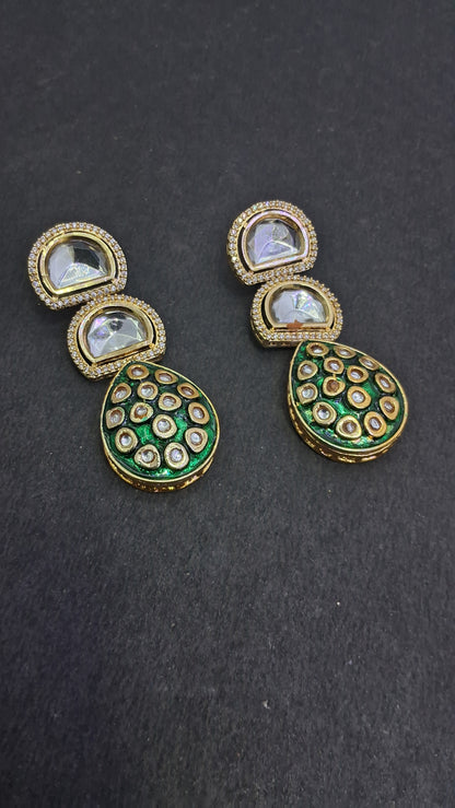 Nacklace ( D cut Drop kundan)