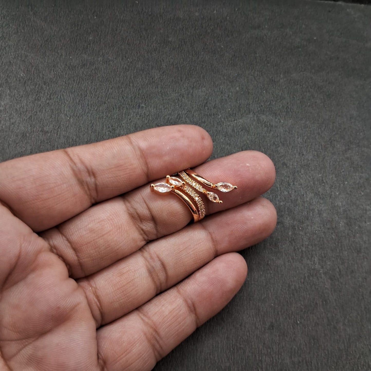 Gold Look Ring 28