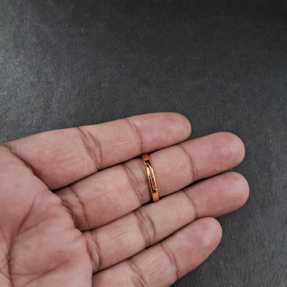 Gold Look Ring 34