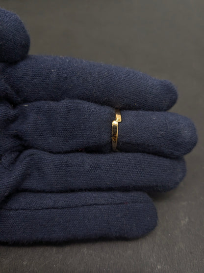 Gold Look Ring 21